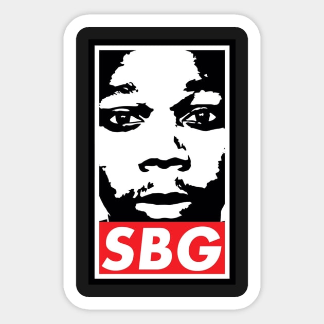 Obey SBG Sticker by SomeBlackGuy